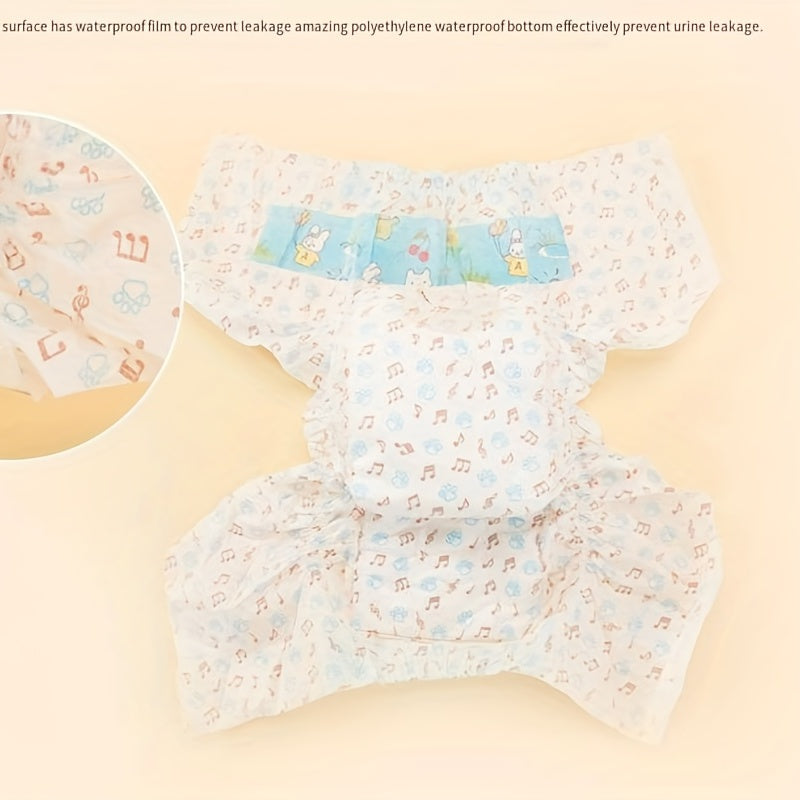 Leak-Proof Dog Diapers, Disposable Physiological Pants For Male & Female Dogs Pet Supplies