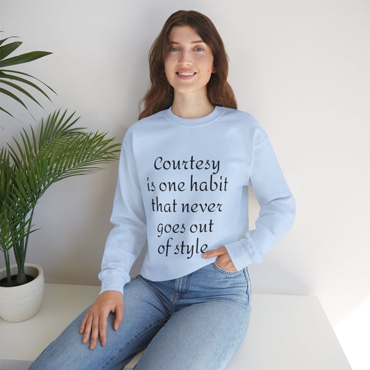 Courtesy Crewneck Sweatshirt