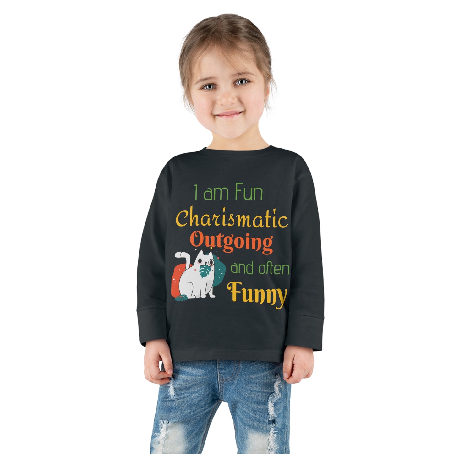 Descriptive Toddler Long Sleeve Tee