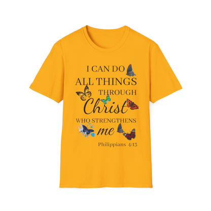 I Can Do All Things Through Christ Softstyle T-Shirt