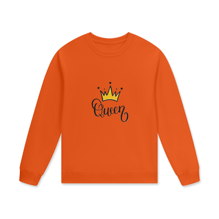 Queen 100% Cotton Pullover,Queen,Pullover,Women,MOQ1,Delivery days 5