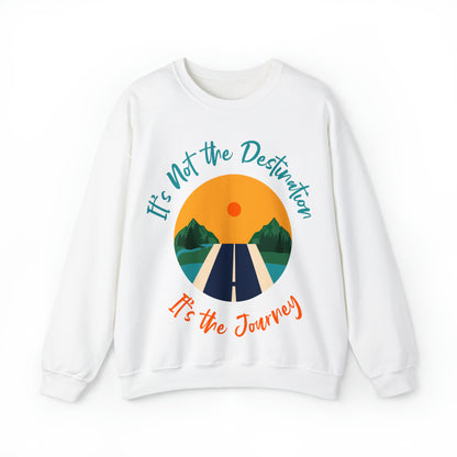 It's Not the Destination It's the Journey Unisex Heavy Blend™ Crewneck Sweatshirt