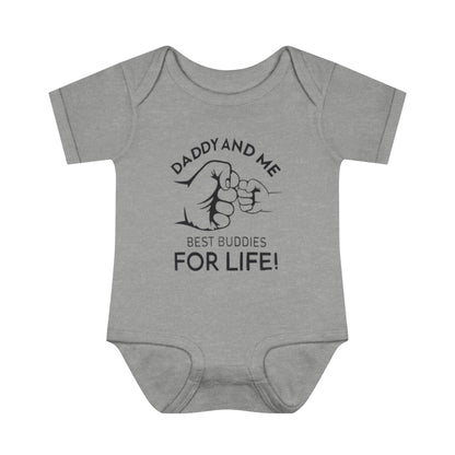 Dad and me Infant Baby Rib Bodysuit