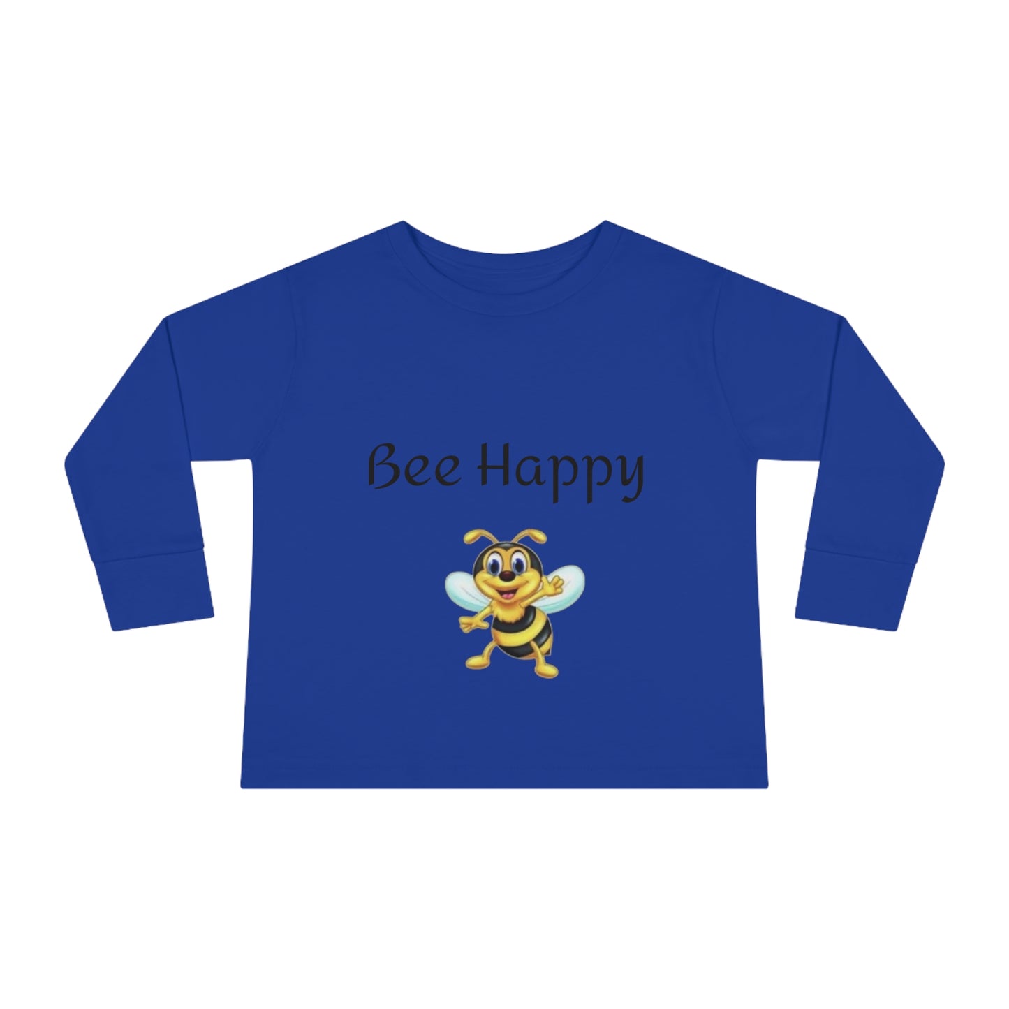 Bee Happy Toddler Long Sleeve Tee