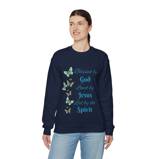 Blessed, Loved, Led Crewneck Sweatshirt