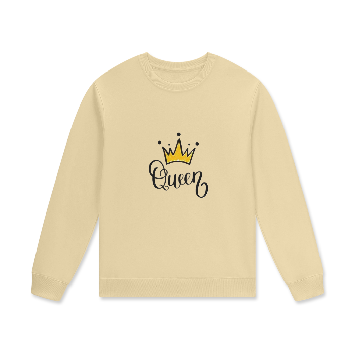 Queen 100% Cotton Pullover,Queen,Pullover,Women,MOQ1,Delivery days 5