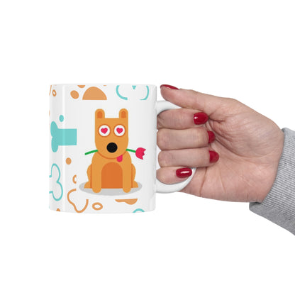 Doggy Bone Ceramic Mug 11oz