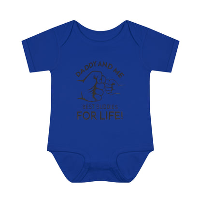 Dad and me Infant Baby Rib Bodysuit