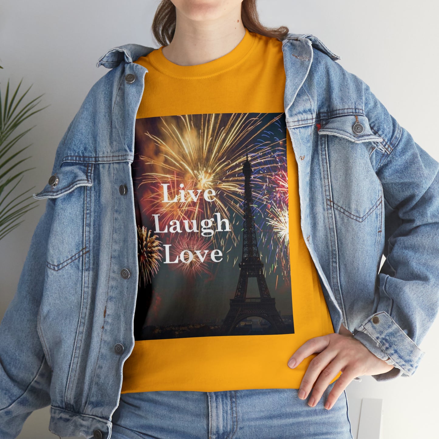 Live Laugh Love Fireworks T-shirt