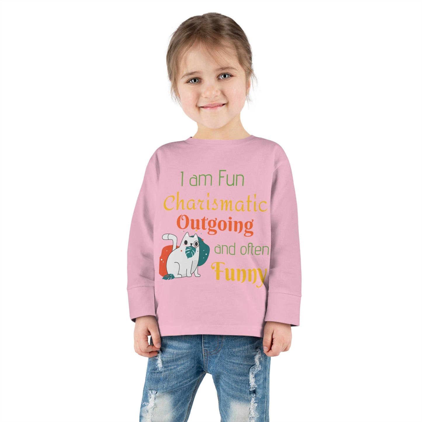 Descriptive Toddler Long Sleeve Tee