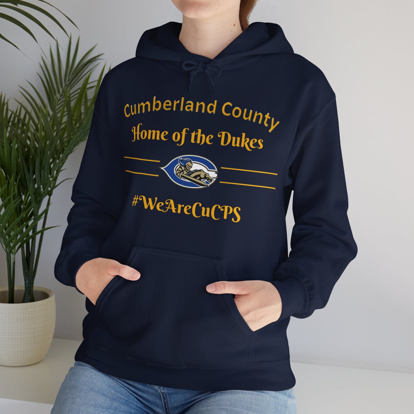 Cumberland County Home of the Dukes Hooded Sweatshirt