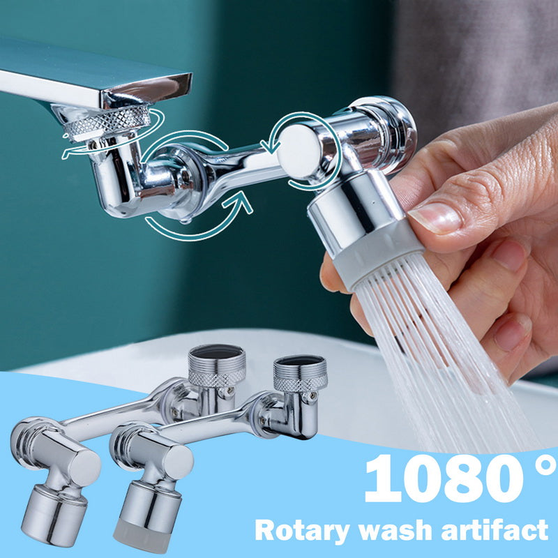 Universal 1080 Swivel Faucet Aerator Multifunction Faucet Extender Universal Swivel Splash Resistant Shower