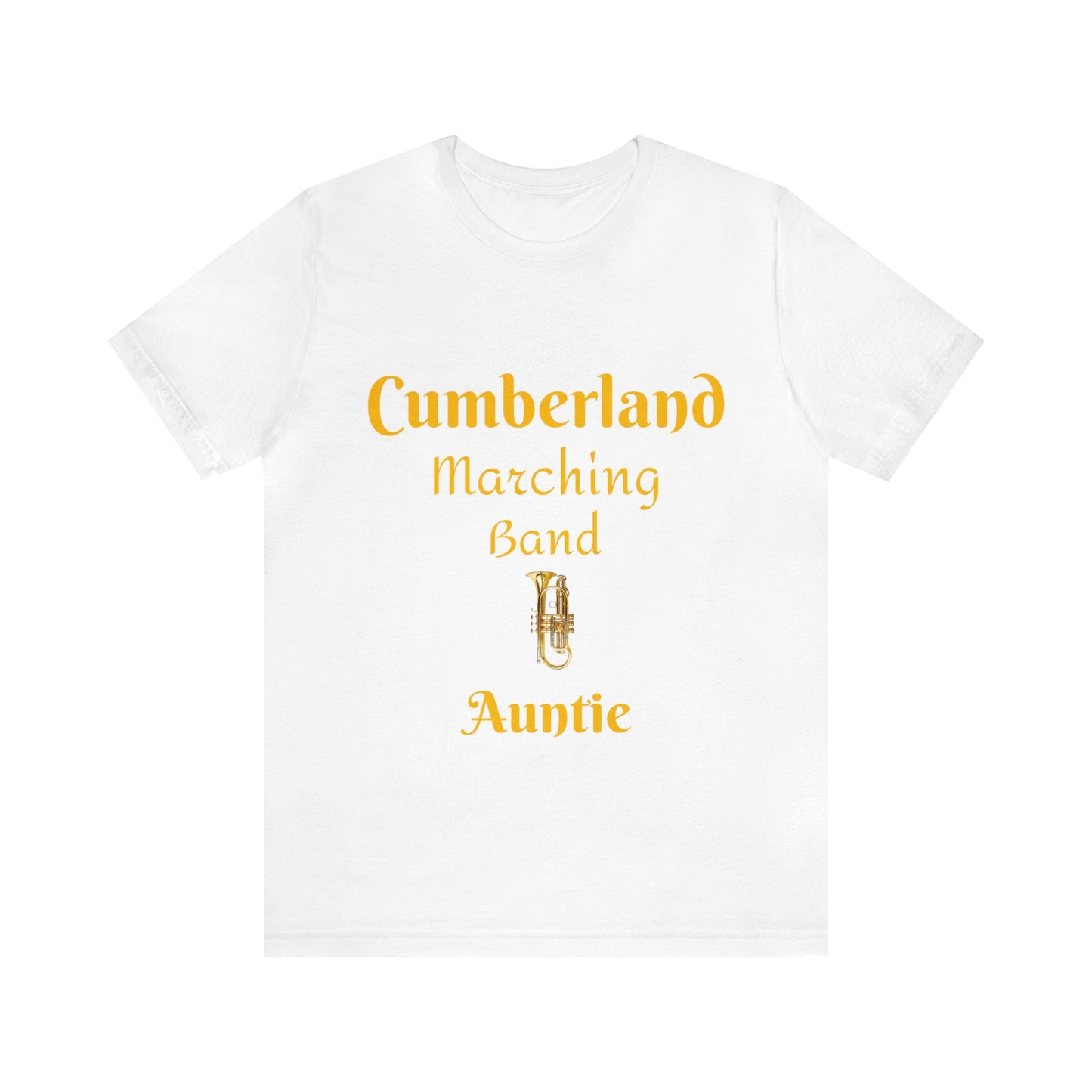 Cumberland Marching Band Auntie Jersey Short Sleeve Tee