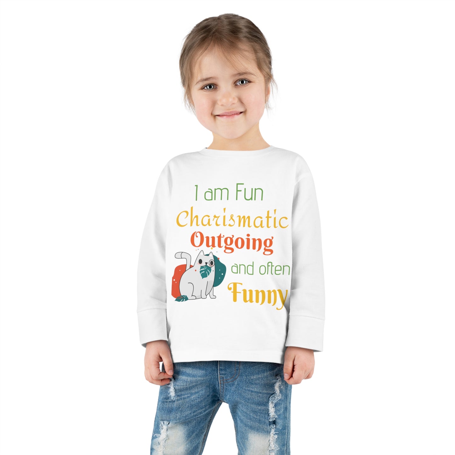 Descriptive Toddler Long Sleeve Tee