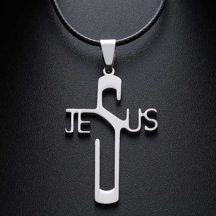 JESUS Cross Necklace