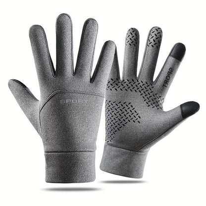 1pair Winter Gloves: Waterproof, Thermal, Touchscreen, Windproof - Keep Hands Warm And Dry In Cold Weather , Ideal choice for Gifts