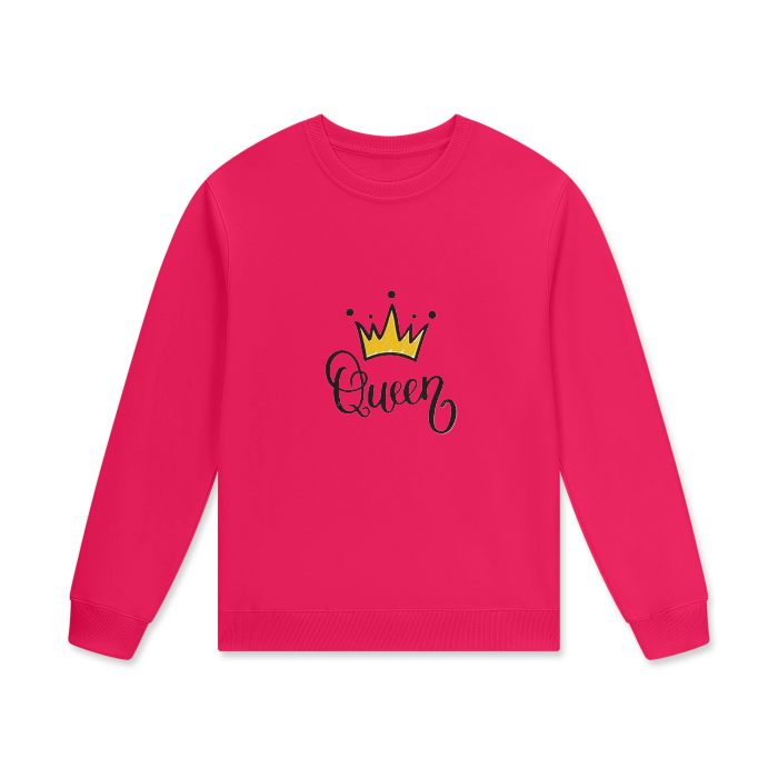 Queen 100% Cotton Pullover,Queen,Pullover,Women,MOQ1,Delivery days 5