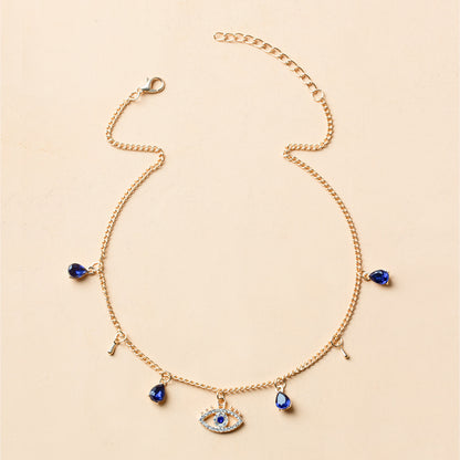 Gold Plated Crystal Necklace