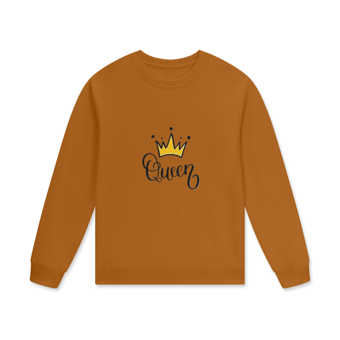 Queen 100% Cotton Pullover,Queen,Pullover,Women,MOQ1,Delivery days 5