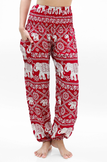 ELEPHANT Women Boho Hippie Pants