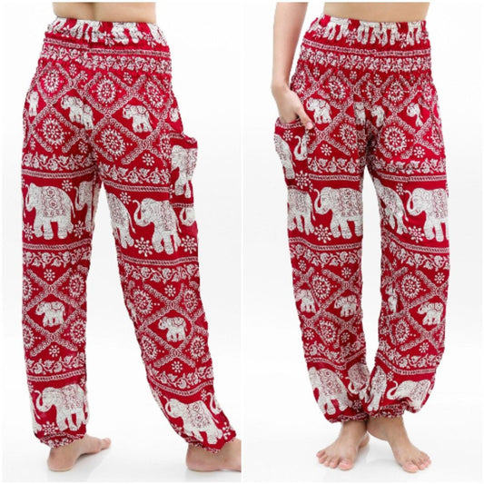 ELEPHANT Women Boho Hippie Pants