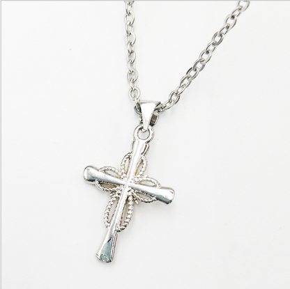 Octagonal Star Cross Alloy Pendant