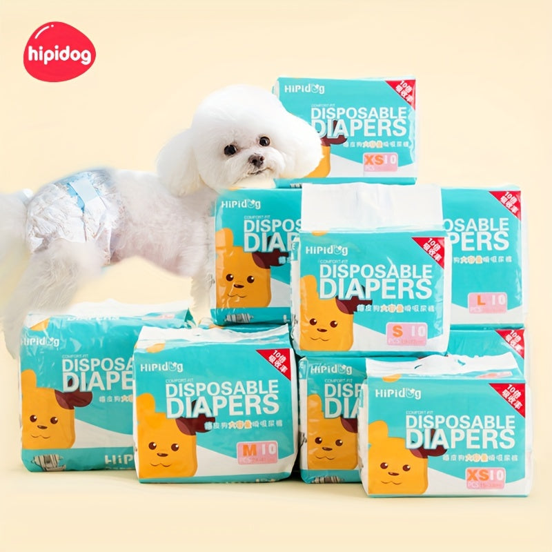 Leak-Proof Dog Diapers, Disposable Physiological Pants For Male & Female Dogs Pet Supplies