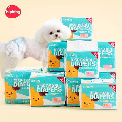 Leak-Proof Dog Diapers, Disposable Physiological Pants For Male & Female Dogs Pet Supplies