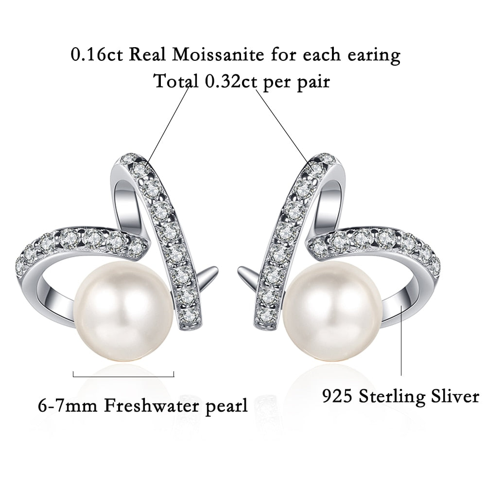 Freshwater Pearl Stud Earring